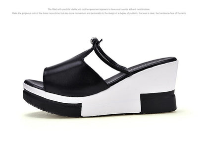 Sandales femme compensées ultra-légères