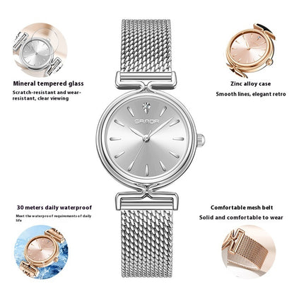 Montre Raffinée à Cadran Inspiration Marbre - Molinse