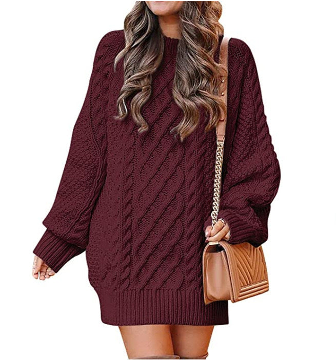 Pull Mi-Long en Tricot Torsadé - Molinse