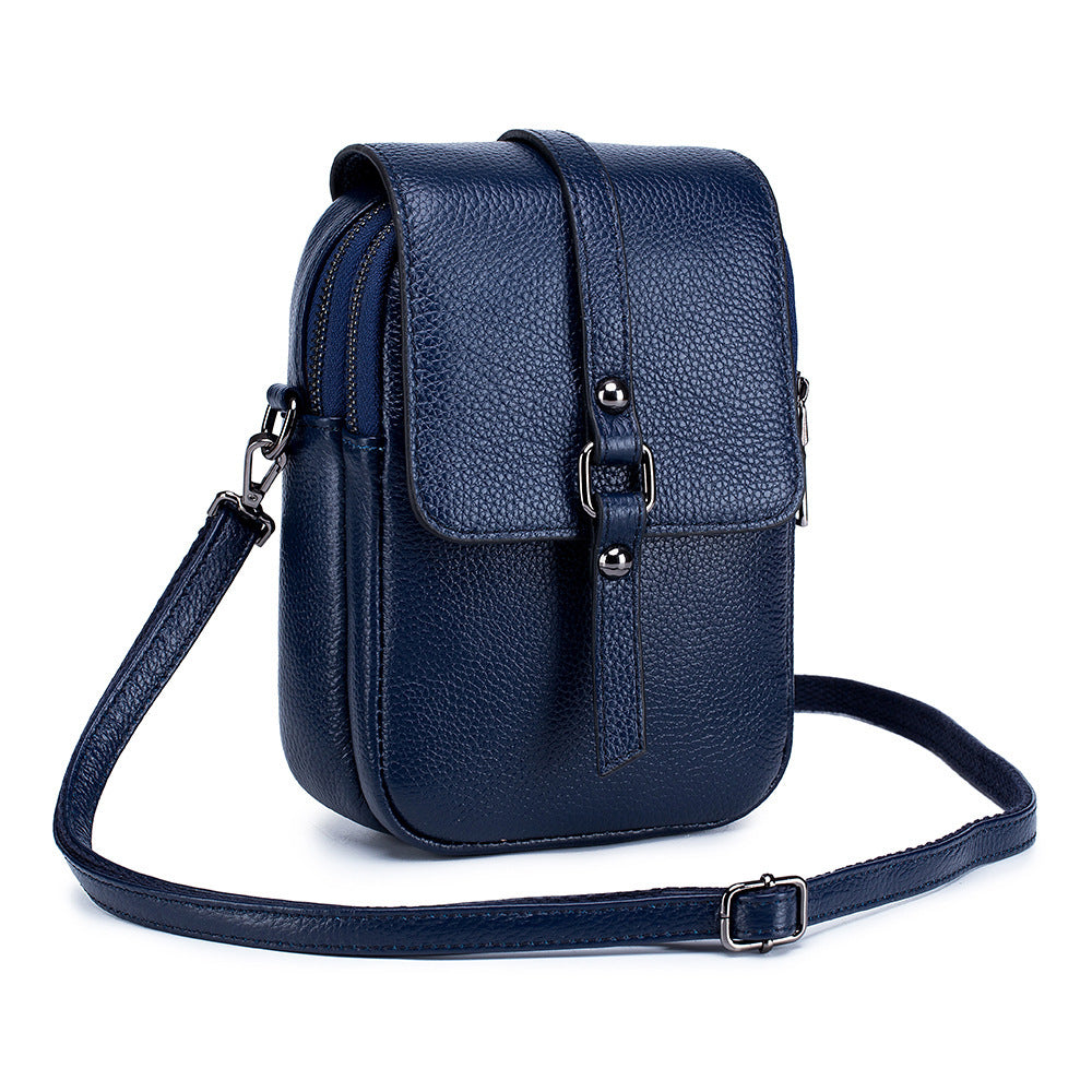 Sac diagonal en cuir - Molinse
