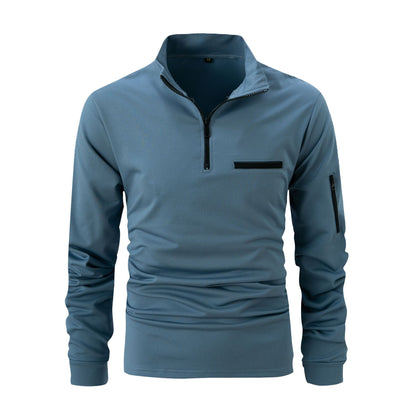 Polo manches longues élégant et confortable - Molinse
