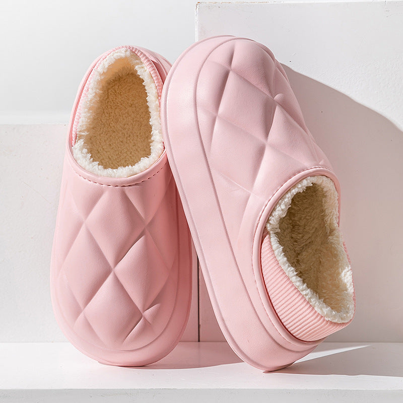 Chaussons Etanches Avec Doublure en Peluche