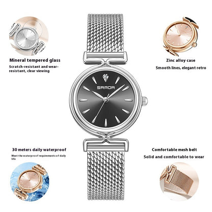Montre Raffinée à Cadran Inspiration Marbre - Molinse
