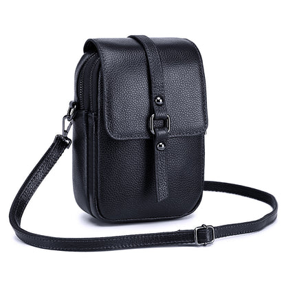 Sac diagonal en cuir - Molinse