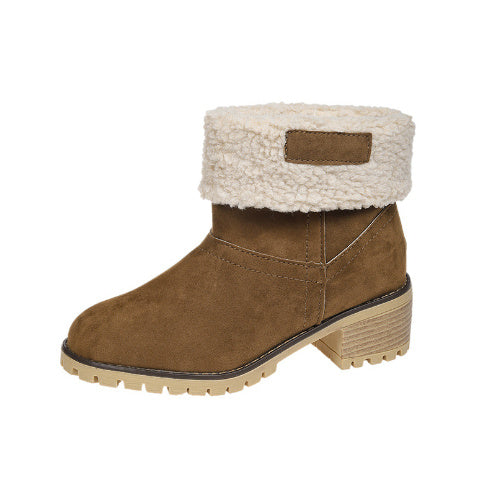 Bottes mi-mollet pour femme