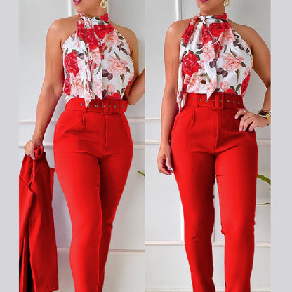 SELVA™ Ensemble Floral Glamour Chic et Moderne - Molinse