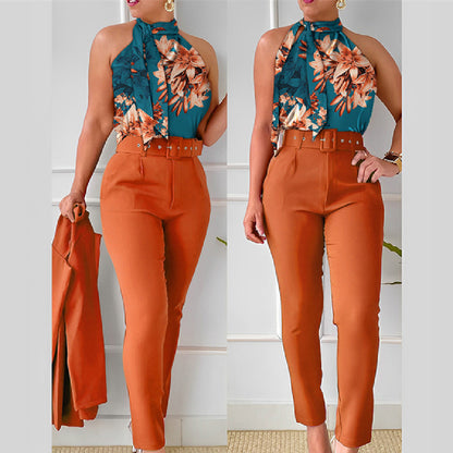 SELVA™ Ensemble Floral Glamour Chic et Moderne - Molinse