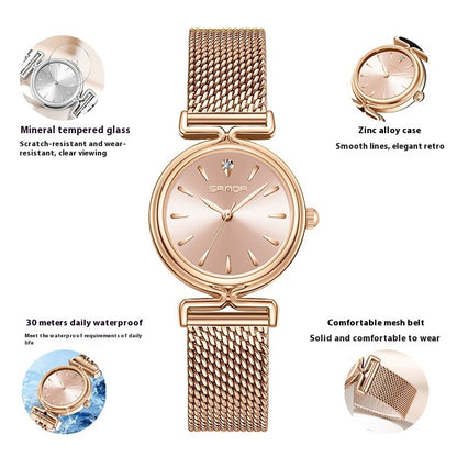 Montre Raffinée à Cadran Inspiration Marbre - Molinse