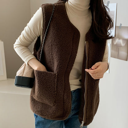 ANGEL™ Gilet laine agneau - Molinse