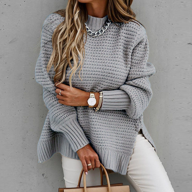 Charlotte - Pull en Maille à Fente - Molinse