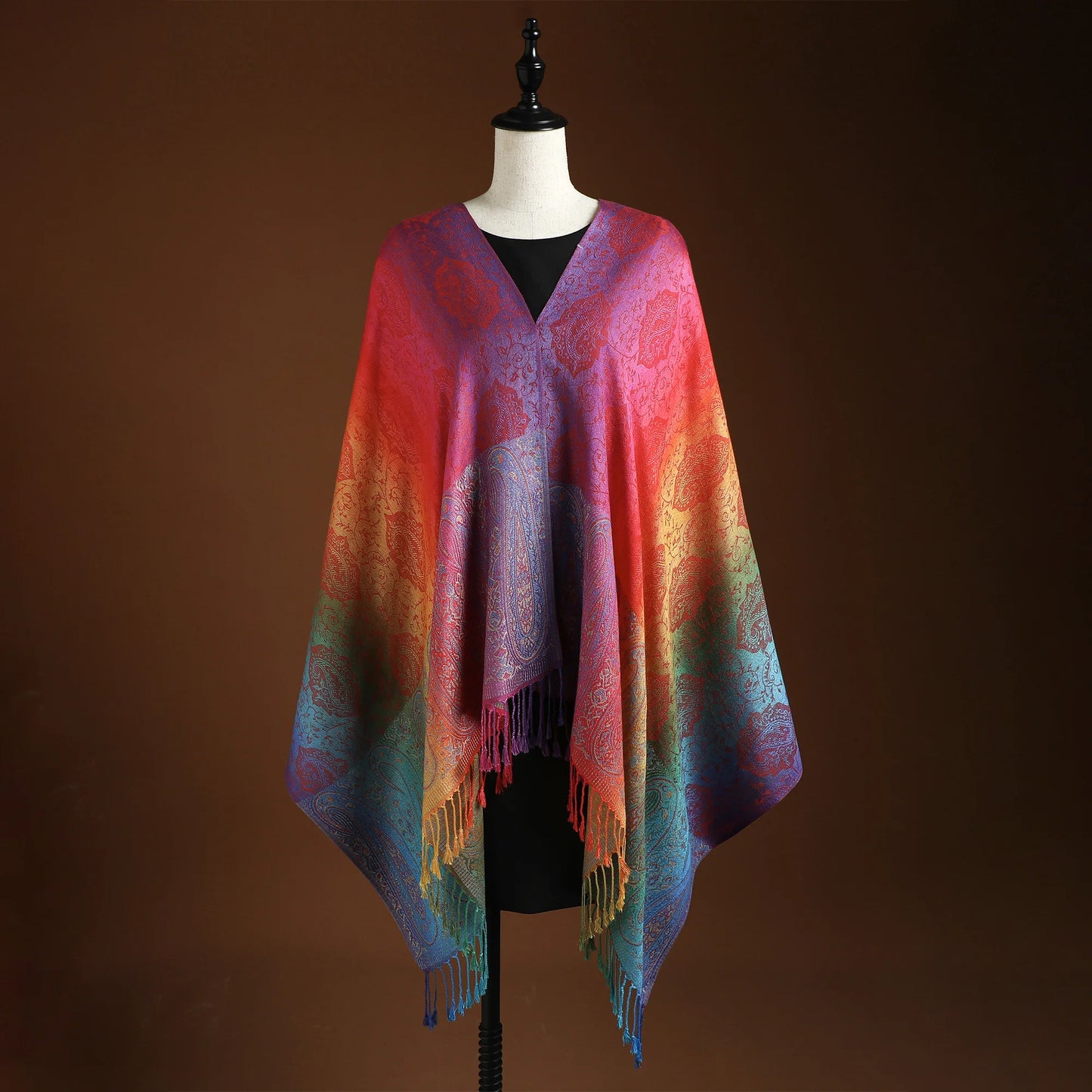 Châle Paisley de Style Bohème pour Femme - Molinse