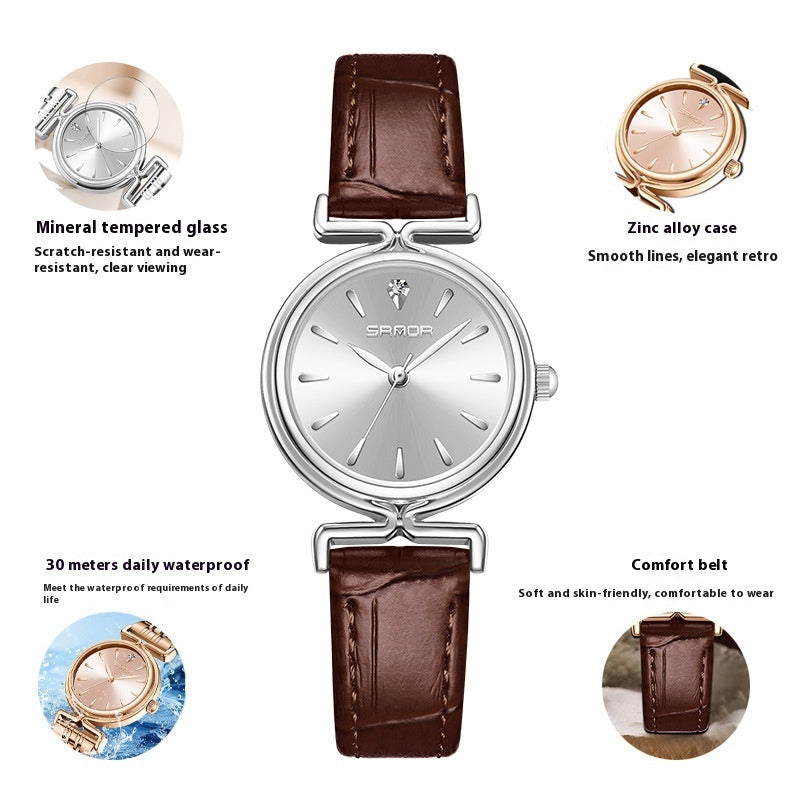 Montre Raffinée à Cadran Inspiration Marbre - Molinse