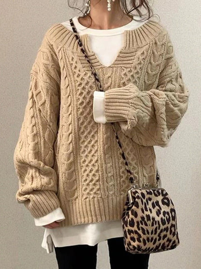 Pull en Maille Élégant et Décontracté - Molinse