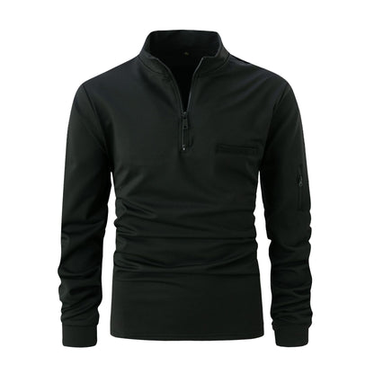 Polo manches longues élégant et confortable - Molinse