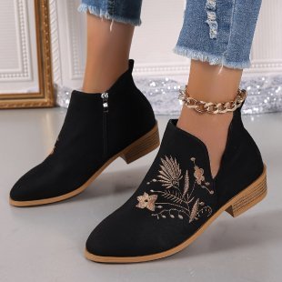 Bottes à talons bas - Confort et style au quotidien