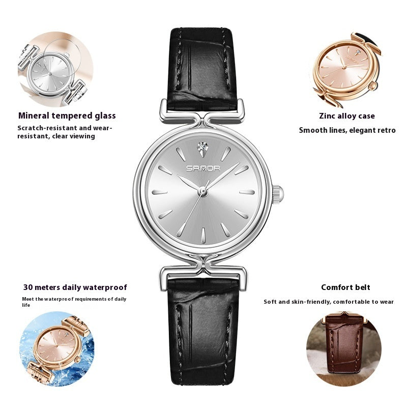 Montre Raffinée à Cadran Inspiration Marbre - Molinse