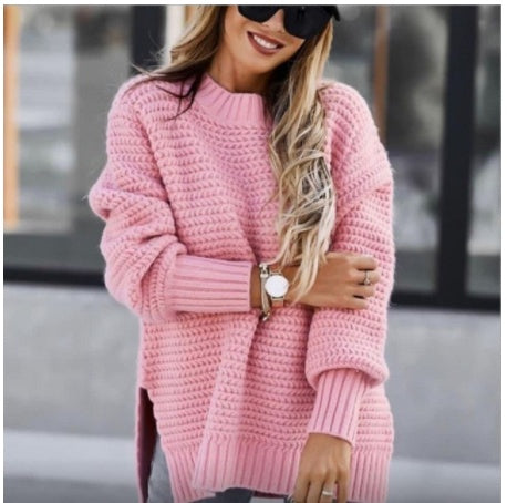 Charlotte - Pull en Maille à Fente - Molinse