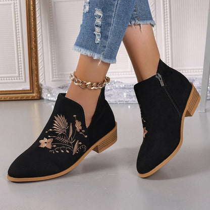 Bottes à talons bas - Confort et style au quotidien