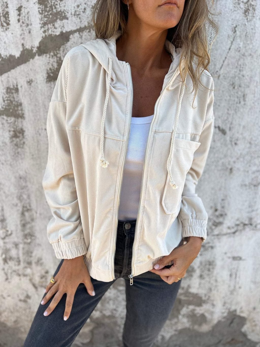 Claudia™ | Veste d'automne à capuche - Molinse