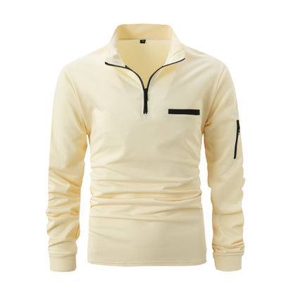 Polo manches longues élégant et confortable - Molinse