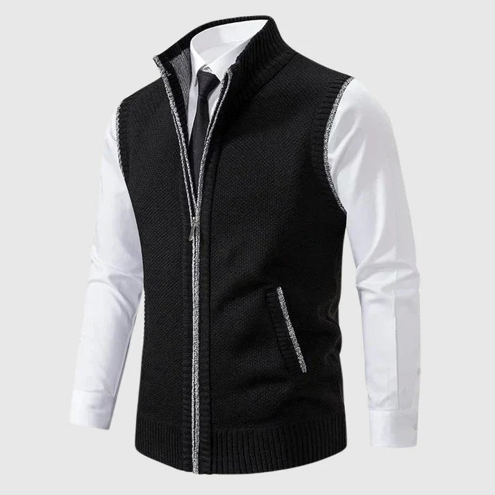 Aleron - Gilet tricoté stylé